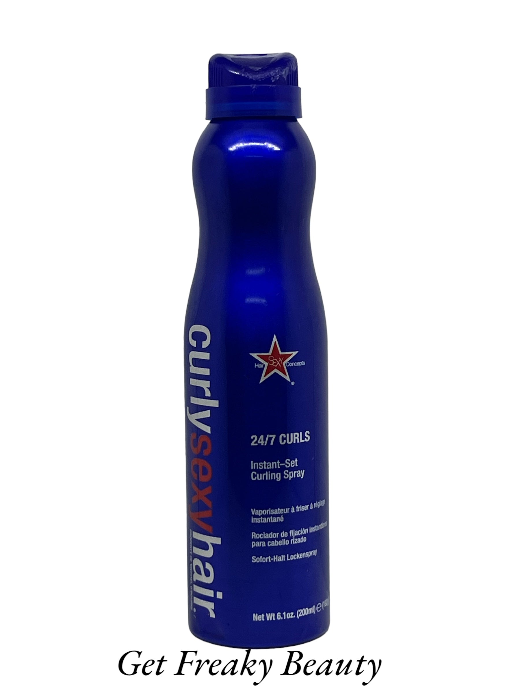 Curly Sexy Hair 24/7 Curls. Instant-Set Curling Spray. 6.1 oz.